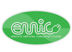 Logo design of Electric vehicles industrial cluster