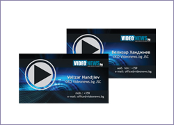 Visiting card - VideoNews.bg